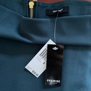 Premise Studio Teal Skirt